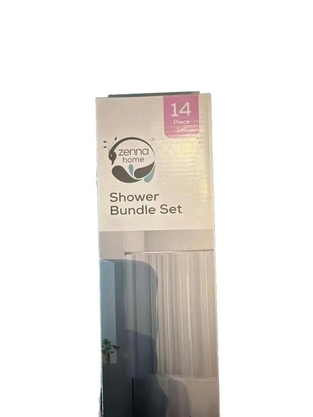 Zenna Home 14-Piece Shower Bundle Set Brushed Nickel